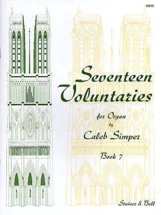 Seventeen Voluntaries. Book 7